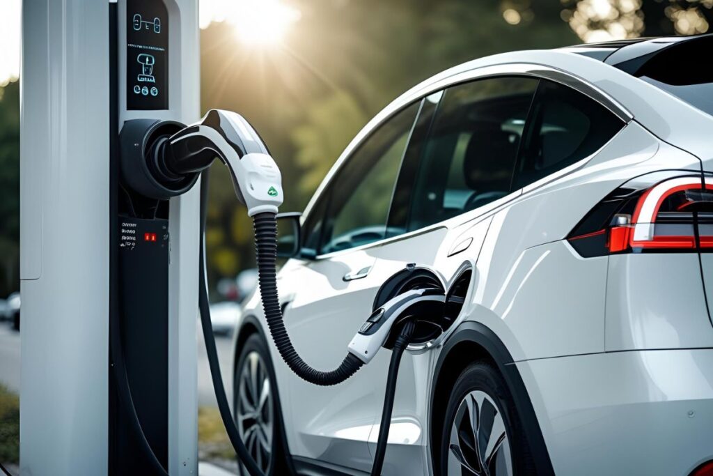 Carro elétrico usado no Brasil